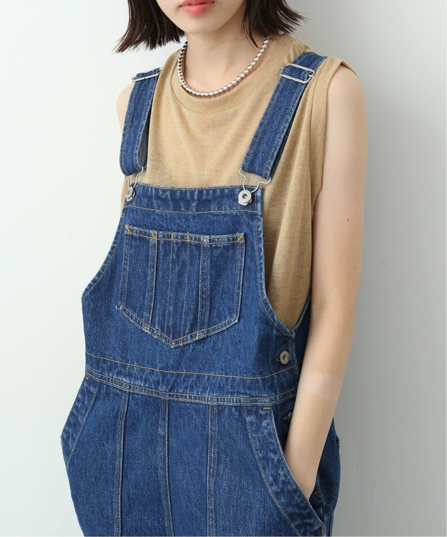 【スローブ イエナ/SLOBE IENA】の《追加》スラブ天竺ノースリーブTEE インテリア・キッズ・メンズ・レディースファッション・服の通販 founy(ファニー) 　ファッション　Fashion　レディースファッション　Fashion for Women　トップス・カットソー　Cut & Sew Tops　キャミソール&ノースリーブ　Camisoles & Sleeveless Tops　2025年　2025　2025春夏・S/S　Spring/Summer 2025 SS25　オレンジ　Orange　ノースリーブ　Sleeveless, No-Sleeve　ベージュ|ID: prp329100004546458 ipo3291000000032623099