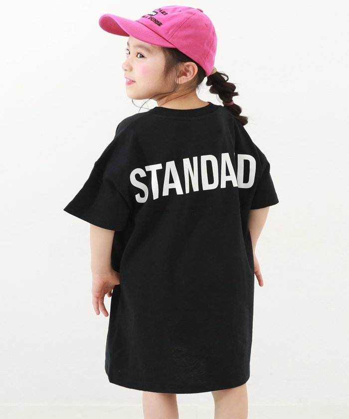 【デビロック/devirock / KIDS】のバックロゴプリント 半袖ワンピース インテリア・キッズ・メンズ・レディースファッション・服の通販 founy(ファニー) https://founy.com/ ファッション Fashion キッズファッション KIDS ワンピース Dress/Kids カラフル Colorful スニーカー Sneakers トレンド Trend プリント Print 半袖 Short Sleeve おすすめ Recommend |ID: prp329100004546470 ipo3291000000032123884