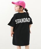 【デビロック/devirock / KIDS】のバックロゴプリント 半袖ワンピース ブラック|ID: prp329100004546470 ipo3291000000032123885