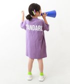 【デビロック/devirock / KIDS】のバックロゴプリント 半袖ワンピース ラベンダー|ID: prp329100004546470 ipo3291000000032123887