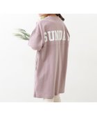 【デビロック/devirock / KIDS】のバックロゴプリント 半袖ワンピース Gラベンダー|ID: prp329100004546470 ipo3291000000032123890