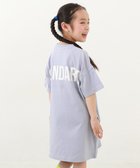 【デビロック/devirock / KIDS】のバックロゴプリント 半袖ワンピース Gブルー|ID: prp329100004546470 ipo3291000000032123893