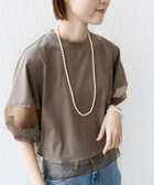 【シップス フォー ウィメン/SHIPS】の手洗い可能 シアー コンビ プルオーバー 人気、トレンドファッション・服の通販 founy(ファニー) ファッション Fashion レディースファッション Fashion for Women トップス・カットソー Cut & Sew Tops カジュアルプルオーバー・ニットトップス Pullovers & Knit Tops / Casual Pullovers オーガンジー Organza Fabric カットソー Cut and Sewn Top カーゴパンツ Cargo Pants, Utility Pants コンビ Combo, Combination Style シアー Sheer, See-Through シルケット Silket, Silky Cotton スラックス Slacks, Dress Pants デニム Denim, Jeans Material ボトム Bottoms, Lower Wear エレガント 上品 Elegant thumbnail ブラウン系|ID: prp329100004546480 ipo3291000000033064977