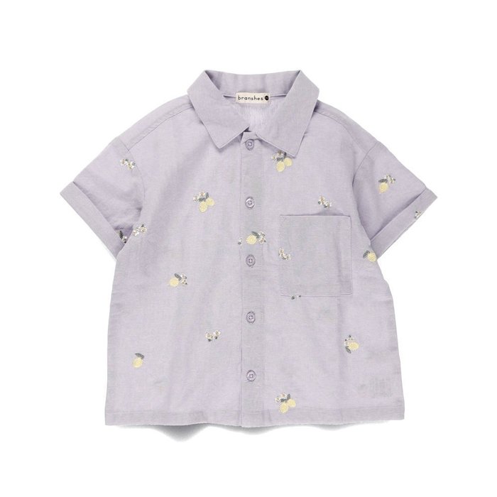 【ブランシェス/branshes / KIDS】の【おそろい】レモン フラワー総柄刺しゅう半袖シャツ インテリア・キッズ・メンズ・レディースファッション・服の通販 founy(ファニー) https://founy.com/ ファッション Fashion キッズファッション Fashion for Kids 春 Spring 切替 Switching, Contrast Panel サッカー Seersucker, Summer Fabric ショート Short, Short Length ダンガリー Dungaree, Chambray チュニック Tunic, Long Top ドッキング Docking, Mixed Material 人気 Popular, Best Seller ハーフ Half, Half-Length フラワー Flower, Floral ベビー Baby, Babywear 半袖 Short Sleeve, Half Sleeve ラベンダー Lavender S/S・春夏 SS, Spring/Summer, Warm Season おすすめ Recommended / Our Picks 夏 Summer 旅行 Travel エレガント 上品 Elegant |ID: prp329100004546496 ipo3291000000032754175