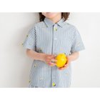 【ブランシェス/branshes / KIDS】の【おそろい】レモン フラワー総柄刺しゅう半袖シャツ オフホワイト|ID: prp329100004546496 ipo3291000000032754177