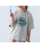 【デビロック/devirock / KIDS】の速乾 サラっとストレッチ メッシュ ガールズ デビラボ 半袖Tシャツ Tシャツ トップス 25SS 005-ロゴ2-Lグレー|ID: prp329100004546513 ipo3291000000032124142