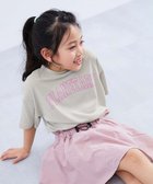 【デビロック/devirock / KIDS】の速乾 サラっとストレッチ メッシュ ガールズ デビラボ 半袖Tシャツ Tシャツ トップス 25SS 002-ロゴ-Lグレー|ID: prp329100004546513 ipo3291000000032124144