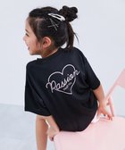 【デビロック/devirock / KIDS】の速乾 サラっとストレッチ メッシュ ガールズ デビラボ 半袖Tシャツ Tシャツ トップス 25SS 007-ハート-ブラック|ID: prp329100004546513 ipo3291000000032124150