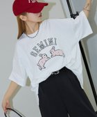 【フリークスストア/FREAK'S STORE】のウサギ 相良刺繍 オーバーサイズTシャツ 25SS オフホワイト|ID: prp329100004546522 ipo3291000000033646158