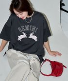 【フリークスストア/FREAK'S STORE】のウサギ 相良刺繍 オーバーサイズTシャツ 25SS ブラック|ID: prp329100004546522 ipo3291000000033646163