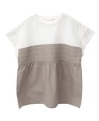 【メルローズ クレール/MELROSE claire】の【ファブリックビスチェドッキングTシャツ】 人気、トレンドファッション・服の通販 founy(ファニー) ファッション Fashion レディースファッション WOMEN トップス・カットソー Tops/Tshirt シャツ/ブラウス Shirts/Blouses ロング / Tシャツ T-Shirts ビスチェ Bustier ギャザー Gather シンプル Simple バランス Balance ビスチェ Bustier ファブリック Fabric 夏 Summer thumbnail オフホワイト|ID: prp329100004546529 ipo3291000000032342715