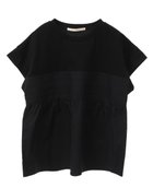 【メルローズ クレール/MELROSE claire】の【ファブリックビスチェドッキングTシャツ】 人気、トレンドファッション・服の通販 founy(ファニー) ファッション Fashion レディースファッション WOMEN トップス・カットソー Tops/Tshirt シャツ/ブラウス Shirts/Blouses ロング / Tシャツ T-Shirts ビスチェ Bustier ギャザー Gather シンプル Simple バランス Balance ビスチェ Bustier ファブリック Fabric 夏 Summer thumbnail ブラック|ID: prp329100004546529 ipo3291000000032342719