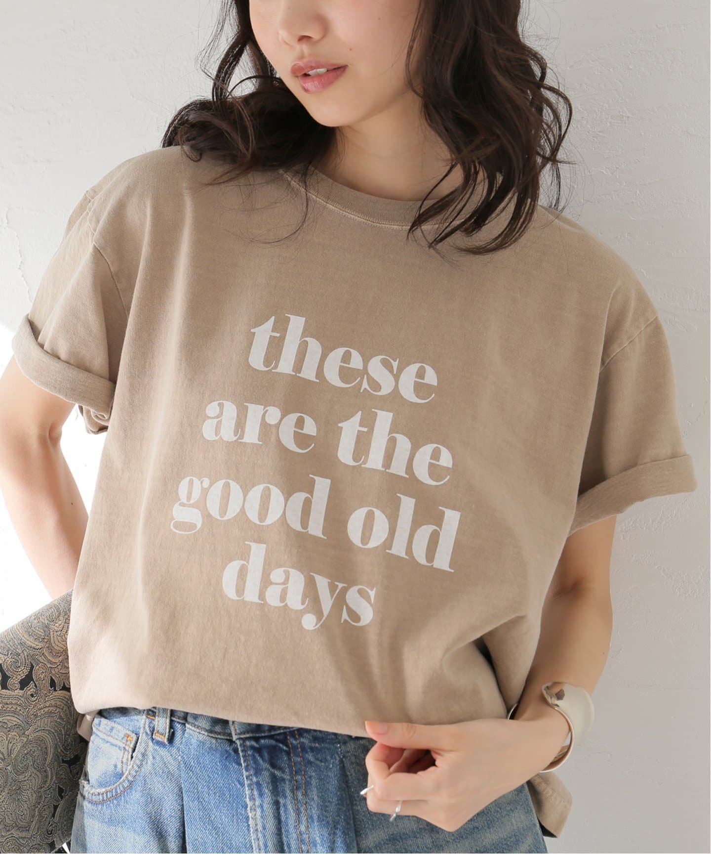 【ジャーナルスタンダード レサージュ/journal standard L'essage】の【THESE ARE~】Tシャツ インテリア・キッズ・メンズ・レディースファッション・服の通販 founy(ファニー) 　ファッション　Fashion　レディースファッション　WOMEN　トップス・カットソー　Tops/Tshirt　シャツ/ブラウス　Shirts/Blouses　ロング / Tシャツ　T-Shirts　2025年　2025　2025春夏・S/S　Ss,Spring/Summer,2025　おすすめ　Recommend　パープル　Purple　ベーシック　Basic　ベージュ|ID: prp329100004546531 ipo3291000000032384042