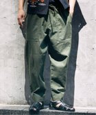 【ジャーナルスタンダード レリューム/JOURNAL STANDARD relume / MEN】のHOUSE HOLD / ハウスホールド コットンリネンベイカーパンツ カーキ|ID: prp329100004546557 ipo3291000000032626541