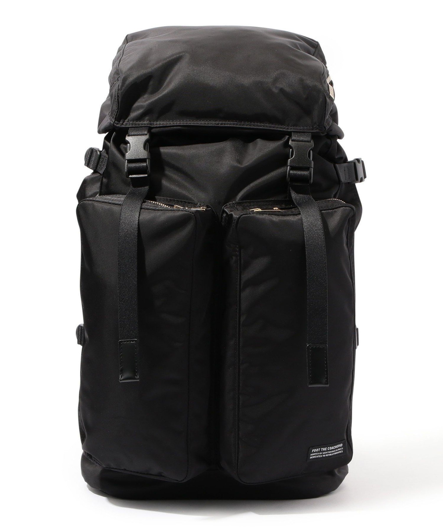 【トゥモローランド/TOMORROWLAND / MEN】のfoot the coacher MINIMAL BACK PACK ナイロン バックパック インテリア・キッズ・メンズ・レディースファッション・服の通販 founy(ファニー) 　ファッション　Fashion　メンズファッション　MEN　シューズ　Shoes　ジップ　Zip　ジャケット　Jacket　ビジネス 仕事 通勤　Business　ポケット　Pocket　エレガント 上品　Elegant　日本製　Made In Japan　19 ブラック|ID: prp329100004546576 ipo3291000000032124500