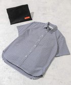 【アーバンリサーチ ロッソ/URBAN RESEARCH ROSSO / MEN】の『抗菌/消臭』『XXLサイズあり』ハイパフォーマンスオックス半袖シャツ NAVY CHECK|ID: prp329100004546592 ipo3291000000032484394