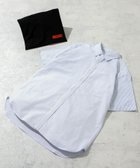【アーバンリサーチ ロッソ/URBAN RESEARCH ROSSO / MEN】の『抗菌/消臭』『XXLサイズあり』ハイパフォーマンスオックス半袖シャツ SAX STRIPE|ID: prp329100004546592 ipo3291000000032484398