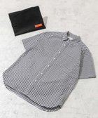 【アーバンリサーチ ロッソ/URBAN RESEARCH ROSSO / MEN】の『抗菌/消臭』『XXLサイズあり』ハイパフォーマンスオックス半袖シャツ BLK CHECK|ID: prp329100004546592 ipo3291000000032484399