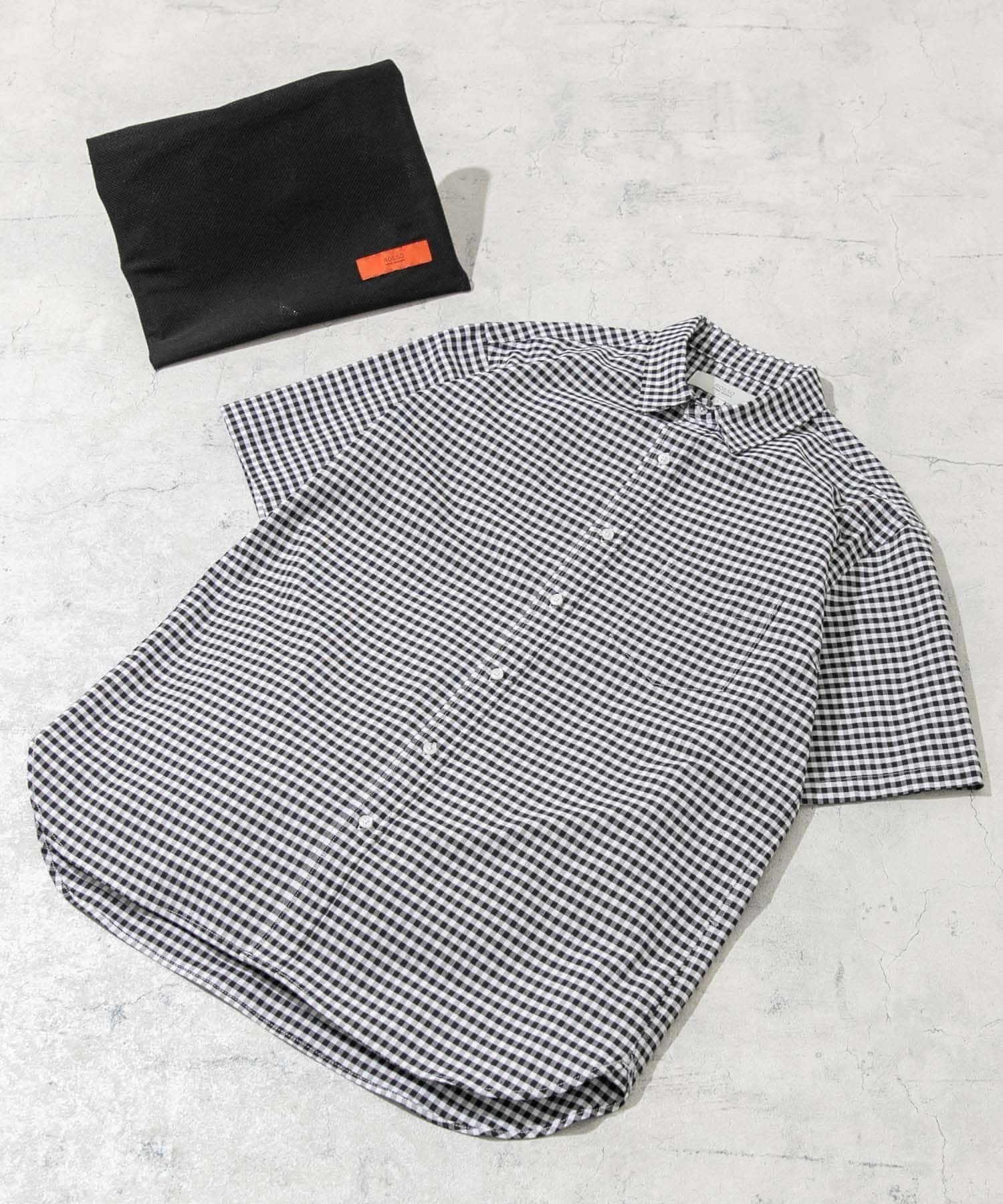 【アーバンリサーチ ロッソ/URBAN RESEARCH ROSSO / MEN】の『抗菌/消臭』『XXLサイズあり』ハイパフォーマンスオックス半袖シャツ インテリア・キッズ・メンズ・レディースファッション・服の通販 founy(ファニー) 　ファッション　Fashion　メンズファッション　Men's Style Online　抗菌　Antibacterial　サマー　Summer　サングラス　Sunglasses　サンダル　Sandals　ショート　Short　シンプル　Simple　ストレッチ　Stretch　スニーカー　Sneakers　スラックス　Slacks　スリーブ　Sleeve　デニム　Denim　バランス　Balance　パフォーマンス　Performance　フィット　Fit　ベーシック　Basic　半袖　Short Sleeve　リュック　Ruck Sack　レギュラー　Regular　ワーク　Work　S/S・春夏　Ss・Spring/Summer　おすすめ　Recommend　夏　Summer　旅行　Travel　ビジネス 仕事 通勤　Business　2025年　2025　2025春夏・S/S　Ss,Spring/Summer,2025　BLK CHECK|ID: prp329100004546592 ipo3291000000032484399