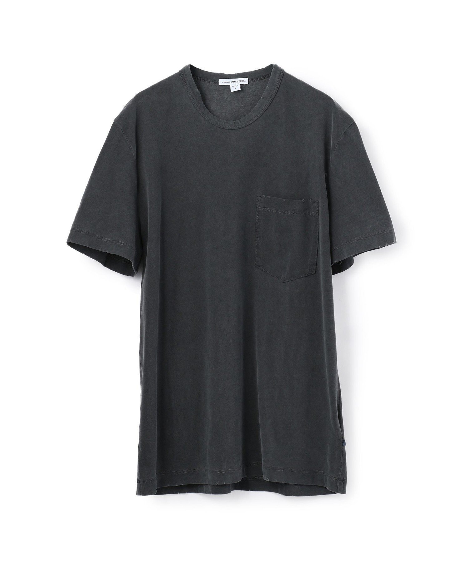 【トゥモローランド/TOMORROWLAND / MEN】のコットン ポケット付きTシャツ MSX3349G インテリア・キッズ・メンズ・レディースファッション・服の通販 founy(ファニー) 　ファッション　Fashion　メンズファッション　MEN　カリフォルニア　California　ダメージ　Damage　ポケット　Pocket　ヴィンテージ　Vintage　定番　Standard　18 チャコールグレー|ID: prp329100004546594 ipo3291000000032124621