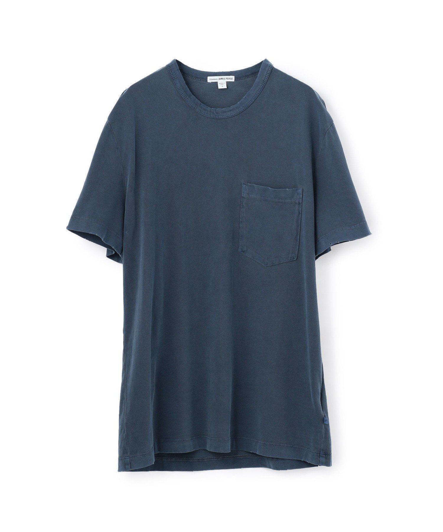 【トゥモローランド/TOMORROWLAND / MEN】のコットン ポケット付きTシャツ MSX3349G インテリア・キッズ・メンズ・レディースファッション・服の通販 founy(ファニー) 　ファッション　Fashion　メンズファッション　MEN　カリフォルニア　California　ダメージ　Damage　ポケット　Pocket　ヴィンテージ　Vintage　定番　Standard　66 ブルー|ID: prp329100004546594 ipo3291000000032124623