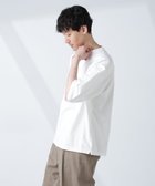 【ナノ ユニバース/nano universe / MEN】のルーズフィットワイドスリーブTシャツ 7分袖 ホワイト|ID: prp329100004546603 ipo3291000000032711389