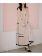 【フレイ アイディー/FRAY I.D】のニットコンビタックティアードワンピ/ウォッシャブル 人気、トレンドファッション・服の通販 founy(ファニー) ファッション Fashion レディースファッション WOMEN ワンピース Dress おすすめ Recommend ウォッシャブル Washable カッティング Cutting クロップド Cropped コンビ Combination ジャケット Jacket セットアップ Set Up タンク Tank ティアードスカート Tiered Skirt デコルテ Decolletage 夏 Summer thumbnail BEG[037]|ID: prp329100004546705 ipo3291000000032126678