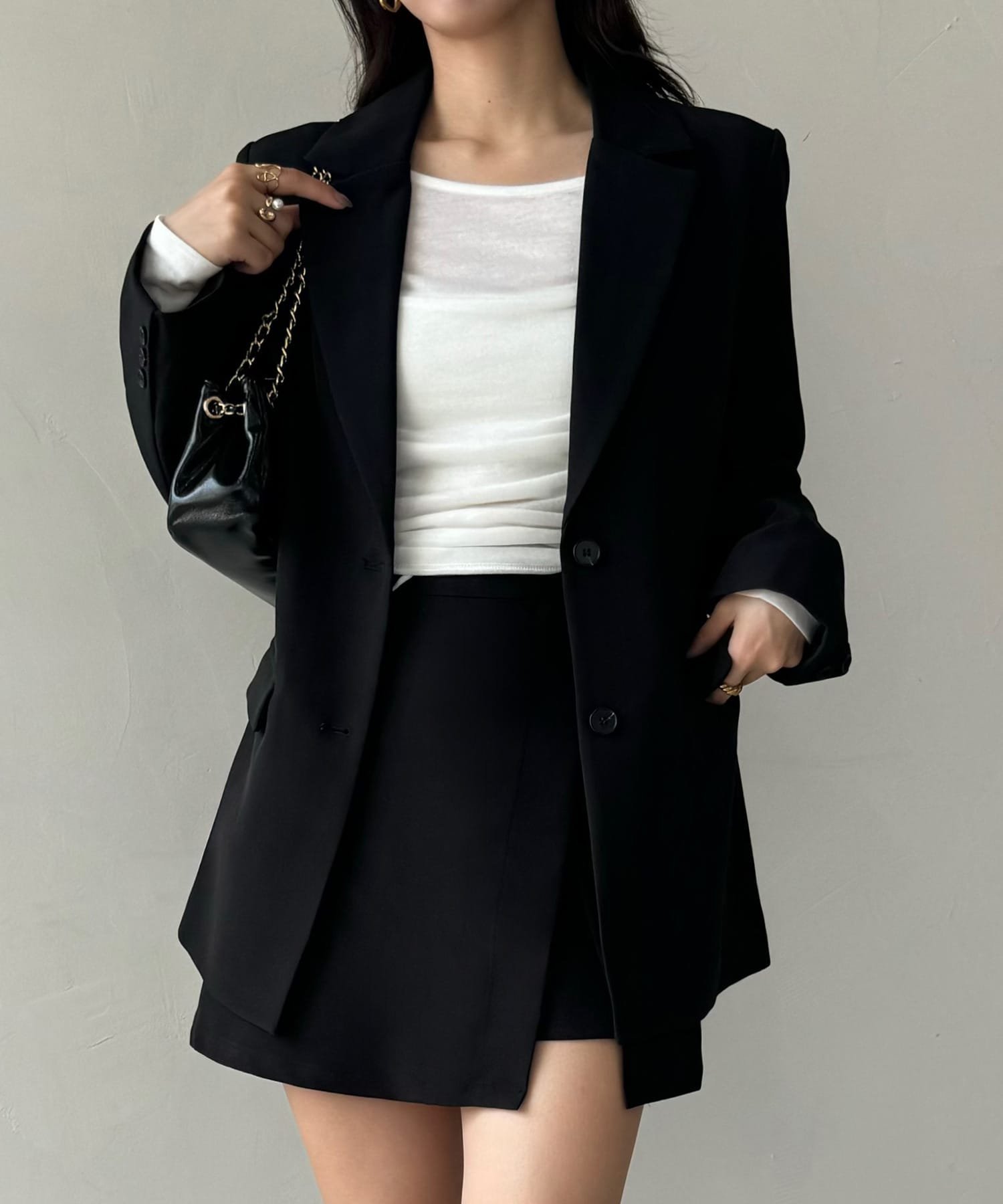 【ジュノア/JUNOAH】のジャケット+ミニスカートセットアップ 人気、トレンドファッション・服の通販 founy(ファニー) 　ファッション　Fashion　レディースファッション　WOMEN　アウター　Coat Outerwear　ジャケット　Jackets　セットアップ　Setup　スカート　Skirt　スカート　Skirt　ミニスカート　Mini Skirts　ジャケット　Jacket　セットアップ　Set Up　ミニスカート　Mini Skirt　 other-1|ID: prp329100004546719 ipo3291000000032340340