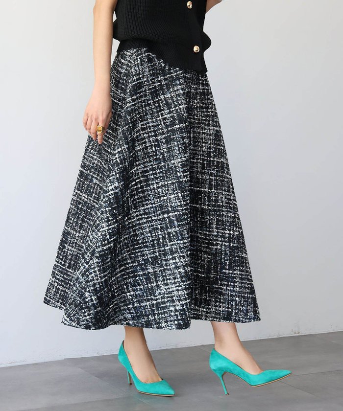 【ガール/GIRL】のツイードギャザーミモレ丈スカート インテリア・キッズ・メンズ・レディースファッション・服の通販 founy(ファニー) https://founy.com/ ファッション Fashion レディースファッション WOMEN スカート Skirt ギャザー Gather シンプル Simple ツイード Tweed ロング Long エレガント 上品 Elegant |ID: prp329100004546723 ipo3291000000032367617