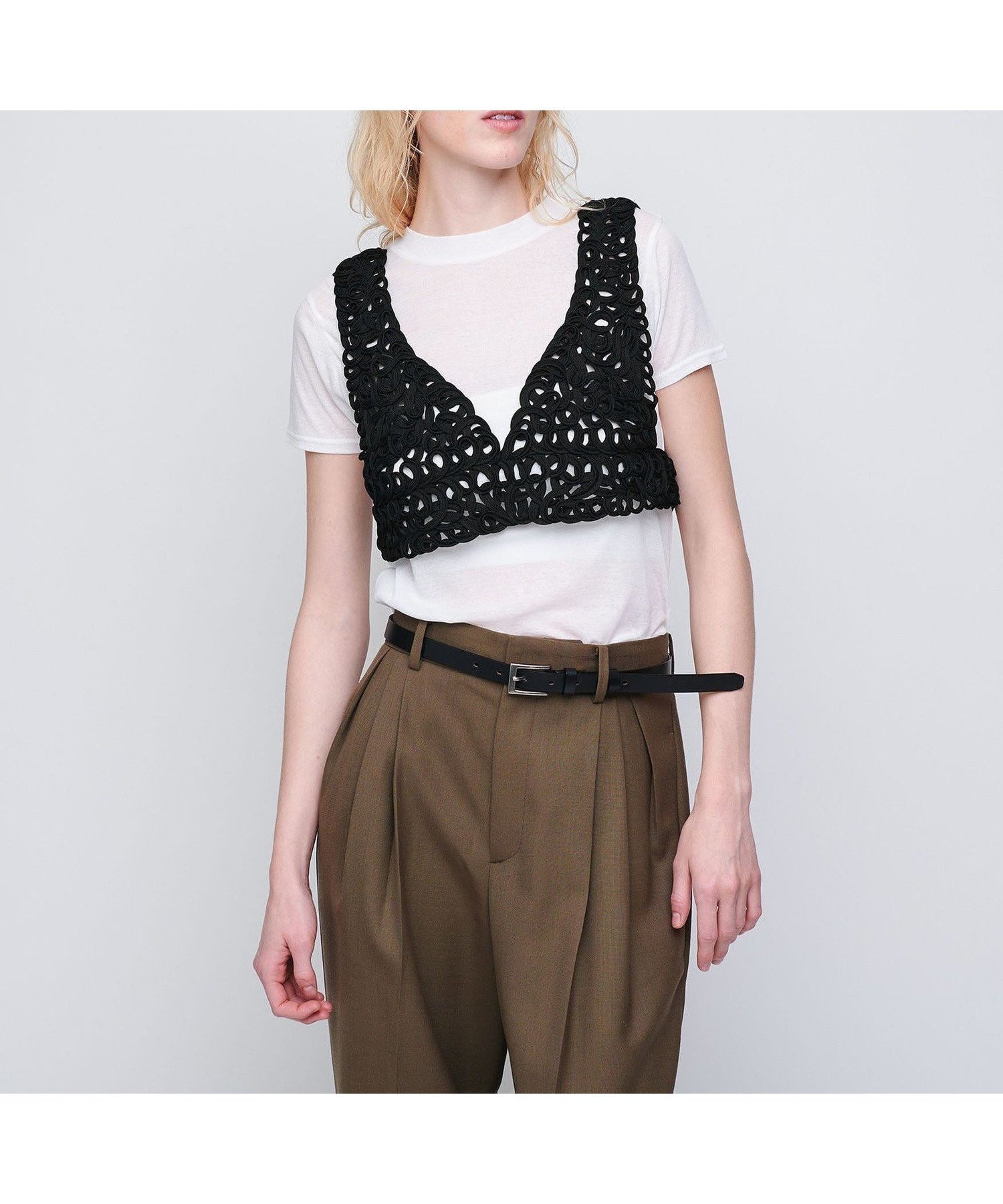 【ユナイテッドアローズ/UNITED ARROWS】のAEWEN MATOPH コードレース ビスチェ 人気、トレンドファッション・服の通販 founy(ファニー) 　ファッション　Fashion　レディースファッション　WOMEN　トップス・カットソー　Tops/Tshirt　ビスチェ　Bustier　おすすめ　Recommend　インナー　Inner　シャツワンピ　Shirt Dress　ジャケット　Jacket　デニム　Denim　バランス　Balance　ビスチェ　Bustier　ブルゾン　Blouson　ランダム　Random　リボン　Ribbon　レース　Race　 other-1|ID: prp329100004546766 ipo3291000000032359807