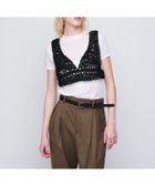 【ユナイテッドアローズ/UNITED ARROWS】のAEWEN MATOPH コードレース ビスチェ BLACK|ID: prp329100004546766 ipo3291000000032722242