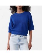 【バナナリパブリック ファクトリーストア/BANANA REPUBLIC FACTORY STORE】のBANANA REPUBLIC FACTORY STORE テクスチャード プルオーバー セーター CAPE_BLUE|ID: prp329100004546769 ipo3291000000032313017