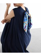 【ヴァン/Vin】のバックスカーフカットワンピース ネイビー|ID: prp329100004546788 ipo3291000000032666115