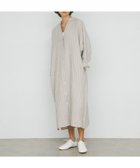 【アーバンリサーチ ドアーズ/URBAN RESEARCH DOORS】のラミーリネンストライプワンピース L.BEIGE|ID: prp329100004546812 ipo3291000000033556522