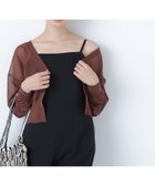 【ナチュラル ビューティー ベーシック/NATURAL BEAUTY BASIC】のベーシックシアーカーディガン ブラウン|ID: prp329100004546820 ipo3291000000033493519