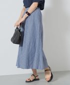 【ビームス ハート/BEAMS HEART】のマチ フレアスカート BLUE_STRIPE|ID: prp329100004546839 ipo3291000000032577531