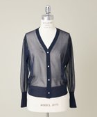 【ユナイテッドアローズ/UNITED ARROWS】のconte シアー Vネックカーディガン NAVY|ID: prp329100004546873 ipo3291000000033836084
