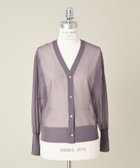 【ユナイテッドアローズ/UNITED ARROWS】のconte シアー Vネックカーディガン DK.GRAY|ID: prp329100004546873 ipo3291000000033836086