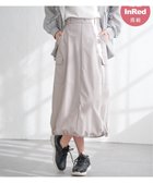 【イッカ/ikka】の【雑誌InRed5月号掲載】リップストップカーゴスカート【親子おそろい】 グレージュ|ID: prp329100004546877 ipo3291000000033041457