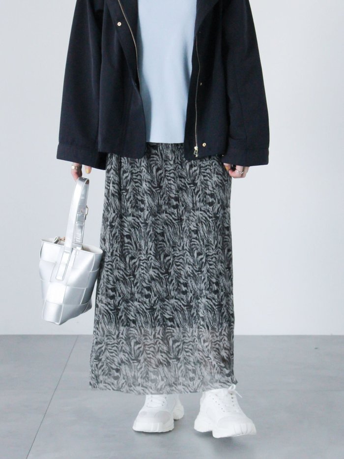【テチチ/Te chichi】の柄アソートプリーツスカート インテリア・キッズ・メンズ・レディースファッション・服の通販 founy(ファニー) https://founy.com/ ファッション Fashion レディースファッション Ladies' Fashion Online スカート Skirt プリーツスカート Pleated Skirts カットソー Cut And Sew シアー Sheer シフォン Chiffon プリーツ Pleats ロング Long |ID: prp329100004546880 ipo3291000000032654953