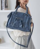 【ジーナシス/JEANASiS】のアンティークフェイクレザーボストン 人気、トレンドファッション・服の通販 founy(ファニー) ファッション Fashion レディースファッション WOMEN おすすめ Recommend アンティーク Antique ショルダー Shoulder ジャケット Jacket デニム Denim フェイクレザー Faux Leather ボストン Boston ポケット Pocket ヴィンテージ Vintage thumbnail ブルー|ID: prp329100004546909 ipo3291000000032302320