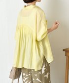【ジェナ エスパス メルヴェイユ/Jena espace merveilleux】の【新色登場】【ドライタッチシャツ】バックカーブシャーリングシャツ 人気、トレンドファッション・服の通販 founy(ファニー) ファッション Fashion レディースファッション Fashion for Women トップス・カットソー Cut & Sew Tops シャツ・ブラウス・オフィスカジュアル Elegant Blouses & Button-Ups バッグ Bags イエロー Yellow インナー Innerwear キャミソール Camisole, Spaghetti Strap Top シャーリング Shirring, Ruched ノースリーブ Sleeveless, No-Sleeve フィット Fit, Slim Fit 羽織 Haori, Light Jacket リラックス Relax, Relaxed Fit おすすめ Recommended / Our Picks 夏 Summer エレガント 上品 Elegant thumbnail イエロー|ID: prp329100004546923 ipo3291000000033448622