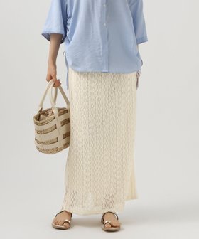 【ベイフロー/BAYFLOW】の一枚でもレイヤードでも◎ レースナロースカート 人気、トレンドファッション・服の通販 founy(ファニー) ファッション Fashion レディースファッション WOMEN スカート Skirt おすすめ Recommend スリット Slit チュニック Tunic デニム Denim トレンド Trend バランス Balance ペチコート Petticoat ペンシル Pencil レース Race |ID:prp329100004546947