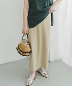 【その他のブランド/Other】のリブロングスカート 人気、トレンドファッション・服の通販 founy(ファニー) ファッション Fashion レディースファッション WOMEN スカート Skirt ロングスカート Long Skirt 2024年 2024 2024春夏・S/S Ss,Spring/Summer,2024 カットソー Cut And Sew シンプル Simple ストレッチ Stretch ロング Long 夏 Summer S/S・春夏 Ss・Spring/Summer thumbnail GREGE|ID: prp329100004546966 ipo3291000000032304304