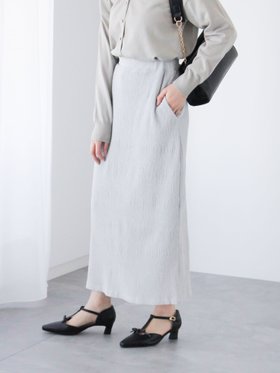 【テチチ/Te chichi】のラメ混カットプリーツスカート 人気、トレンドファッション・服の通販 founy(ファニー) ファッション Fashion レディースファッション WOMEN スカート Skirt プリーツスカート Pleated Skirts スマート Smart プリーツ Pleats モダン Modern |ID:prp329100004546998