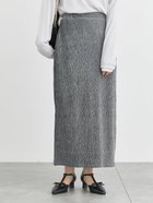 【テチチ/Te chichi】のラメ混カットプリーツスカート 人気、トレンドファッション・服の通販 founy(ファニー) ファッション Fashion レディースファッション WOMEN スカート Skirt プリーツスカート Pleated Skirts スマート Smart プリーツ Pleats モダン Modern thumbnail ブラック|ID: prp329100004546998 ipo3291000000032304448