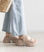 【ランダ/RANDA】のモノグラムパーツキルティングスポーツサンダル BEIGE|ID: prp329100004547024 ipo3291000000032709860