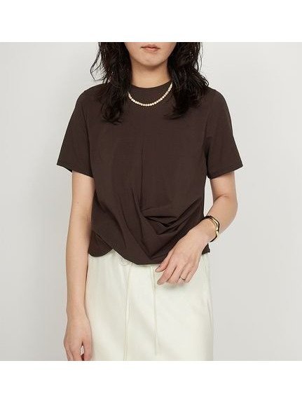【エミ/emmi】のコンパクトデザインTシャツ インテリア・キッズ・メンズ・レディースファッション・服の通販 founy(ファニー) 　ファッション　Fashion　レディースファッション　Ladies' Fashion Online　トップス・カットソー　Tops/Tshirt　シャツ/ブラウス　Shirts/Blouses　ロング / Tシャツ　T-Shirts　クロップド　Cropped　コンパクト　Compact　バランス　Balance　ボトム　Bottom　夏　Summer　DBRW[059]|ID: prp329100004547034 ipo3291000000032640482
