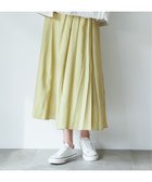【イッカ/ikka】のボリュームギャザースラブスカート イエロー|ID: prp329100004547061 ipo3291000000032315026