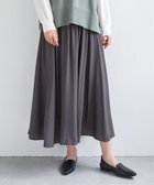 【イッカ/ikka】のボリュームギャザースラブスカート チャコール|ID: prp329100004547061 ipo3291000000032315029